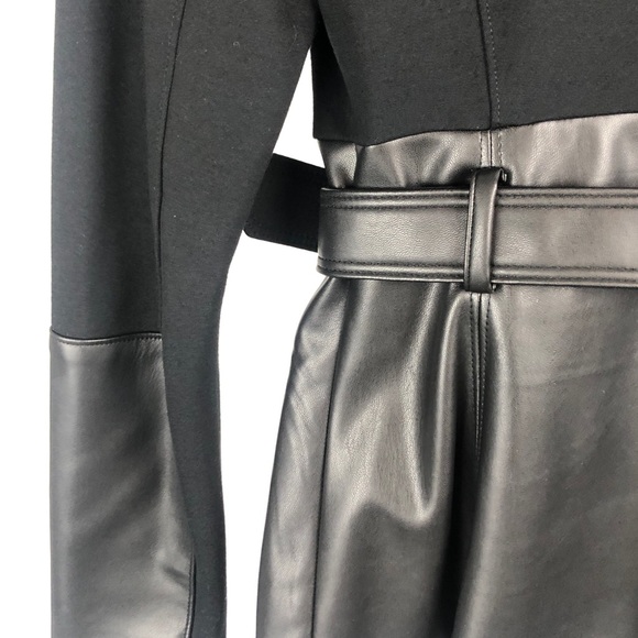 Marciano knit & faux leather jacket - Picture 8 of 10